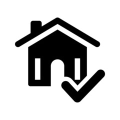 Home loan approved icon