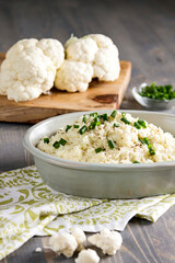 Mashed Cauliflower, a Healthy Alternative to Mashed Potatoes 