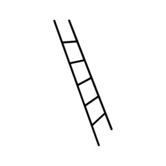 Black line for Ladder Icon