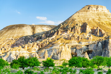 Awesome landscape of Pasabag valley in Cappadocia, Turkey