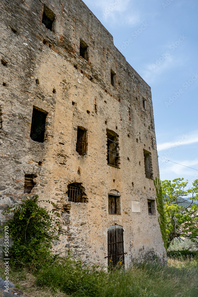 Wall mural conscente (savona, liguria)