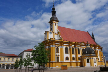 Fototapeta na wymiar Klosterkirche Kloster Neuzelle