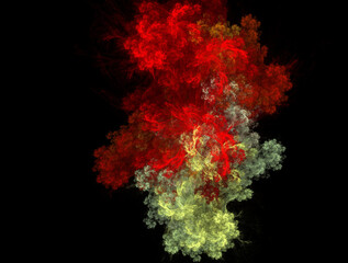 Imaginatory fractal abstract background Image