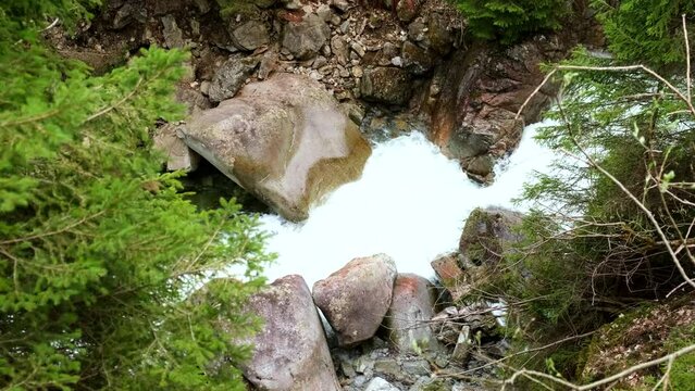 waterfall on the way to Morskie oko