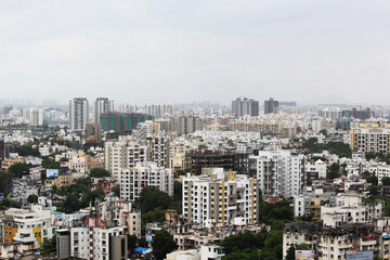 Fototapeta na wymiar Baner city, Pune, Maharashtra, India