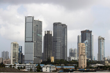Fototapeta na wymiar View of Mumbai city, Maharashtra, India