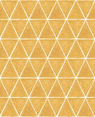 Geometric seamless pattern of golden triangles