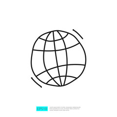 internet global web symbol doodle icon