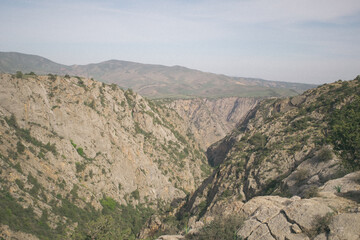 Fototapeta na wymiar Canyon in Uzbekistan