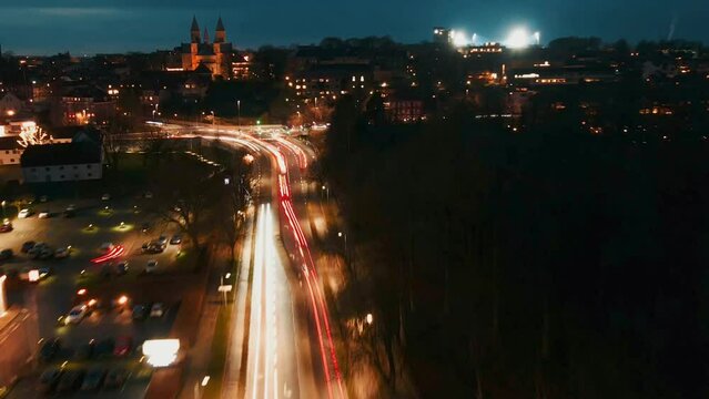 Timelaps at night