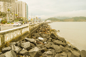 Fototapeta premium view of the river