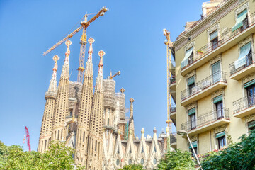 Barcelona, Catalonia - obrazy, fototapety, plakaty