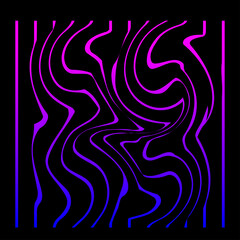 Gradient Bright Pop Art Party Minimalist Flyer Template. Gradient Simple Graphic Element Icon Background. Purple and Pink Gradient Color Abstract Card 