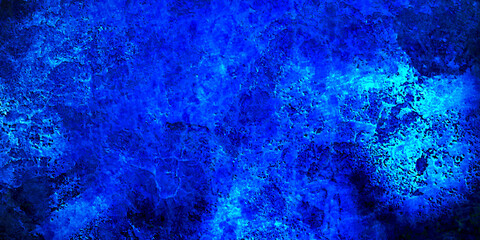 Dark blue grunge stone old concrete wall backdrop. The texture has an attractive unique pattern that is perfect for a Design. Blue marble The color splashing on the paper. Hand drawn.