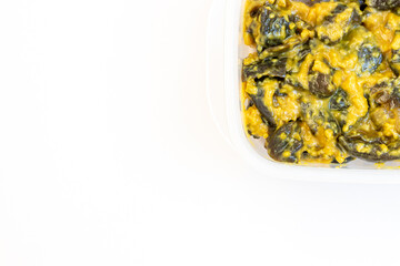 日本のナスとキュウリのからし漬
