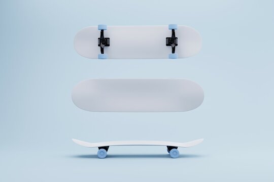 3D Render Skateboard Case
