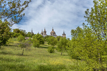 Monastery of El Escorial, Place full of mysteries and history, San Lorenzo del Escorial, Madrid.