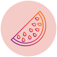 Watermelon Icon