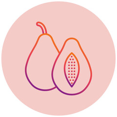 Papaya Icon