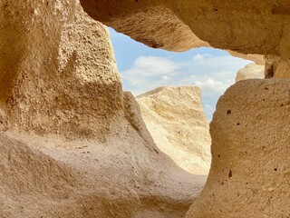 Beautiful rocks in Goreme national park, Cappadocia, Turkey