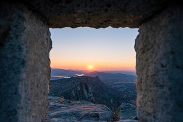 The most characteristic summit of the Sierra de La Cabrera is the Pico de la Miel. Its rounded...