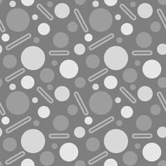 Cartoon simple seamless geometric pattern for kids and packaging and fabrics and notebooks and wrapping paper