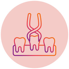 Tooth Extraction Icon