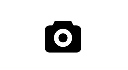Camera Icon Logo Flat Design Vector, Photo Symbol, Images, Photo App Illustration.

