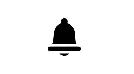 Notification From App, Social Media Icon, Subscribe  Bell Button Vector Illustration.


