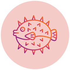 Puffer Fish Icon