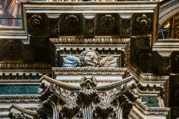 Cherub in St. Peter's Basilica, Vatican City, Rome, Italy