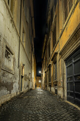 Fototapeta na wymiar Urban photography session through the streets of Rome, Italy.