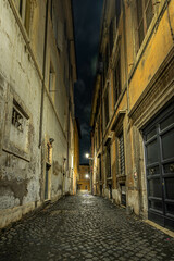 Fototapeta na wymiar Urban photography session through the streets of Rome, Italy.