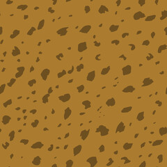 Abstract modern leopard seamless pattern. Animals trendy background. Beige decorative vector stock illustration for print, card, postcard, fabric, textile. Modern ornament of stylized skin