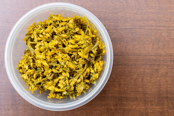 日本の菜の花漬
