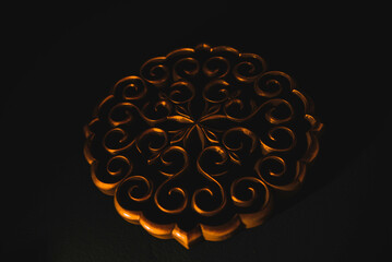 Granada arabic ornamental decoration, Spain.