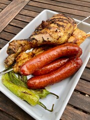 grilled chicken wings