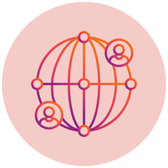Global communication Icon