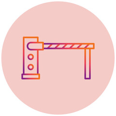 Parking Barrier Icon