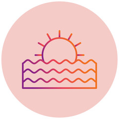 Sunset Icon