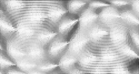 Seamless halftone dots pattern texture background
