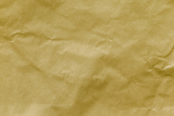 Yellow color eco recycled kraft paper sheet texture cardboard background.