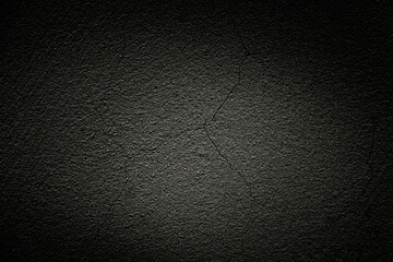 Background texture old of a dark concrete wall, With Copy Space to design the interior texture for display products.