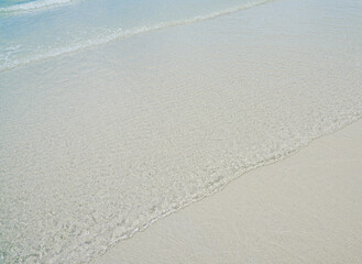 Morning on the Sai Kaew Beach in Rayong, Eest Thailand