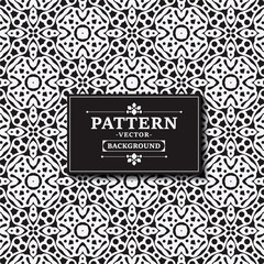 Obraz premium flat ornament line pattern design