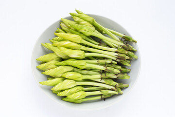 Moonflower or Ipomoea alba L for cooking