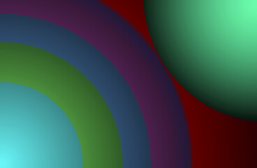 Soft colors bubble abstract backdrop or background