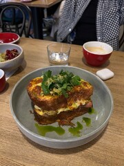 hot cheese sandwich