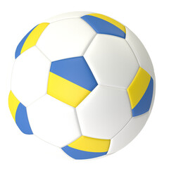 Fototapeta premium soccerball ukrain