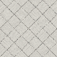 Monochrome Woven Effect Textured Checked Pattern